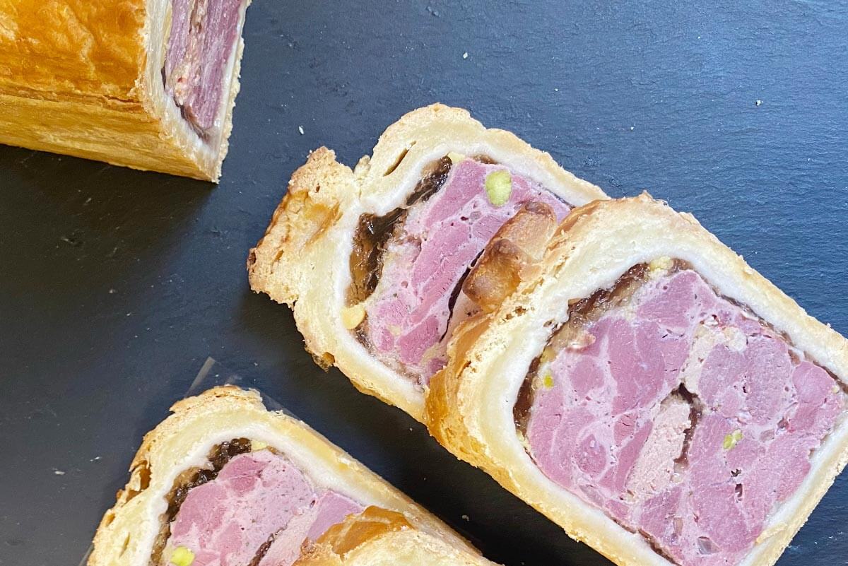 Pâté en croûte de gibier au foie gras de canard IGP